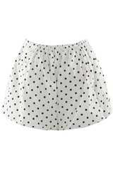 Polka Dots Bubble Hem Shorts