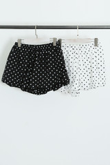 Polka Dots Bubble Hem Shorts