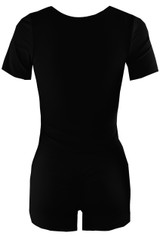 Side Gathered Crop Top and Shorts Set