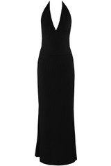 Textured Halter Neck Top and Maxi Skirt Set