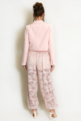 Lace Balloon Fit Trouser