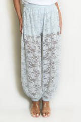 Lace Balloon Fit Trouser