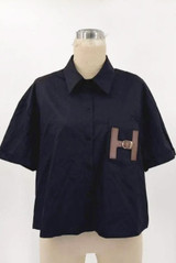 H Motif Half Sleeves Shirt