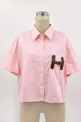 H Motif Half Sleeves Shirt