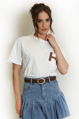 H Motif T-Shirt