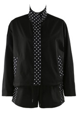 Polka Dot Trim Jacket and Shorts Set(PRE ORDER)