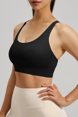 Strappy Back Sports Bra