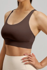 Strappy Back Sports Bra