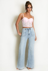 Lace Corset Top