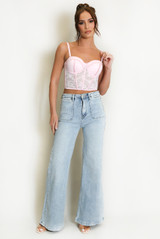 Lace Corset Top