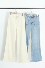 Denim High Waist Flare Jeans