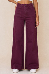 Denim High Waist Flare Jeans