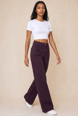 Denim High Waist Flare Jeans