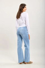 High Waist Super Stretch Straight Fit Denim Jeggings