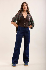 High Waist Super Stretch Straight Fit Denim Jeggings