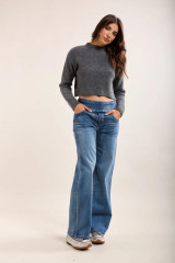 High Waist Super Stretch Straight Fit Denim Jeggings