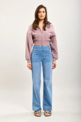 High Waist Super Stretch Straight Fit Denim Jeggings