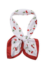 Cherry Printed Neckerchief 