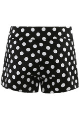 Polka Dots Double Button Shorts