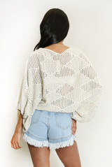 Twist Crochet Shrug