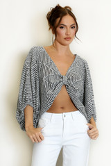 Twist Crochet Shrug