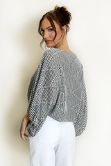 Twist Crochet Shrug