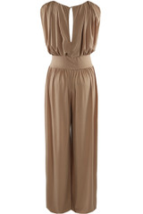 Cinched Draped Harem Jumpsuit