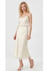 Satin Cami Midi Dress