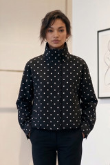 Polka Dot Light Weight Jacket