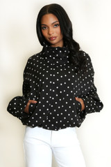 Polka Dot Light Weight Jacket