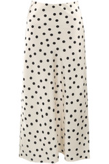 Polka Dots Midi Skirt