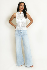 Lace Mandarin Waistcoat