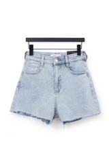 Diamante Denim Shorts