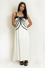 Braided Detail Maxi Dress