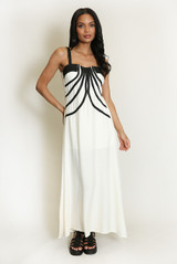 Braided Detail Maxi Dress