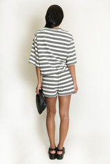 Striped Casual Shorts