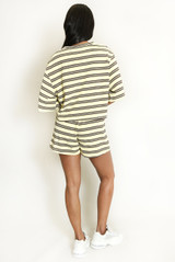 Striped Casual Shorts