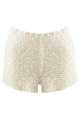Floral Textured Shorts