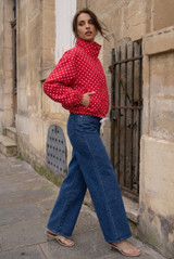 Tailored Polka Dot Jacket 