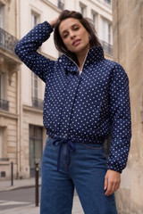 Tailored Polka Dot Jacket 