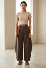 Balloon Style Cargo Trousers