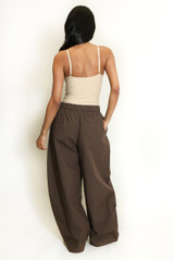 Balloon Style Cargo Trousers