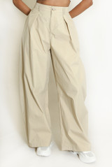 Balloon Style Cargo Trousers