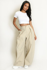 Balloon Style Cargo Trousers