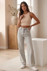 Basic Cropped Ribbed Vest Top