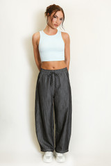 Basic Cropped Ribbed Vest Top