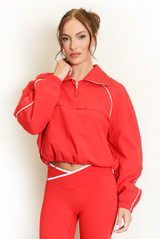 Half Zip Windbreaker