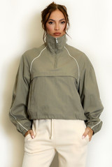 Half Zip Windbreaker