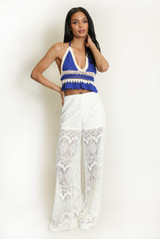 Crochet Lace Trouser