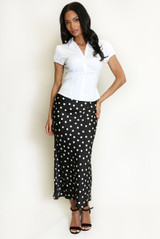 Puff Sleeves Gathered Blouse